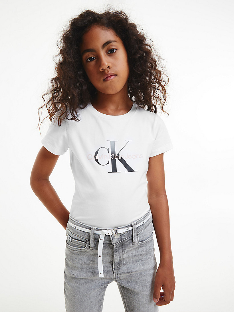 Kız Çocuk Logolu T-shirt