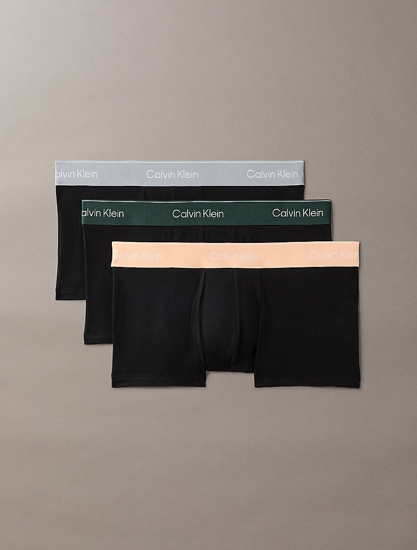 Erkek 3'lü Paket Trunk Boxer Seti Siyah LV00NB43893ZK | Calvin Klein