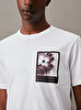 Erkek Framed Flower Graphic T-Shirt
