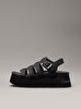 Kadın Platform Buckle Sandalet