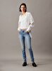 Kadın Mid Rise Skinny Jean Pantolon