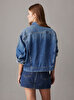 Kadın Boxy Denim Ceket