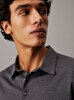 Erkek Liquid Jersey Melang Polo T-shirt