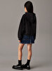 Kız Çocuk CK Logo Boxy Fit Hoodie