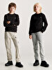 Unisex Çocuk Mono Mini badge Reg Sweatshirt