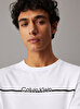 Erkek Split Line Logo T-shirt