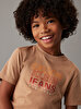 Erkek Çocuk Gradient Flock Logo T-shirt