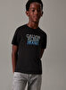 Erkek Çocuk Gradient Flock Logo T-shirt