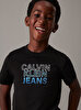Erkek Çocuk Gradient Flock Logo T-shirt