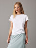 Kadın Satin CK Slim T-shirt