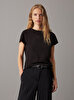 Kadın Satin CK Slim T-shirt