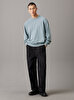 Erkek Textured Crepe Jersey Sweatshirt