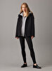 Kadın Tailored Scuba Hooded Ceket