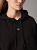 Kadın Woven Label Hoodie