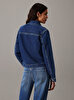 Kadın Zip Denim Ceket