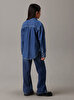 Kız Çocuk Wide Leg Jean Pantolon