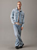 Erkek Relaxed Denim Ceket