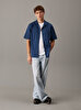 Erkek Satin Bonded Logo T-shirt
