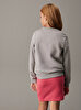 Çocuk Unisex CK Monogram Terry Sweatshirt