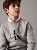 Çocuk Unisex CK Monogram Terry Sweatshirt