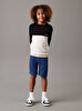 Erkek Çocuk Color Block Terry Sweatshirt
