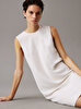 Kadın Travel Twill C Neck Elbise