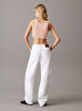 Kadın Woven Label Rib Bralet