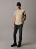 Erkek Badge Turn Up Sleeve T-shirt