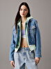 Kadın Cropped 90's Denim Ceket