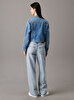 Kadın Cropped 90's Denim Ceket