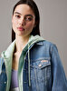 Kadın Cropped 90's Denim Ceket