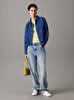Kadın Cropped Dad Denim Gömlek