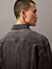Erkek 90s Black Fog Trucker Ceket