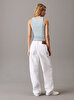 Kadın Monologo Rib Tank Top