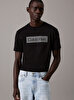 Erkek Textured Embroidery T-shirt