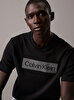 Erkek Textured Embroidery T-shirt