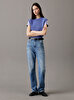 Kadın High Rise Straight Jean Pantolon