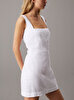 Kadın Soft Linen A-Line Elbise