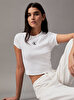 Kadın CK Rib Baby T-shirt