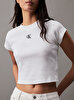 Kadın CK Rib Baby T-shirt