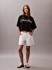 Kadın Boxy Logo Graphic T-shirt