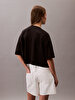 Kadın Boxy Logo Graphic T-shirt