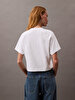 Kadın Boxy CK Crest T-shirt