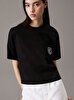 Kadın Boxy CK Crest T-shirt