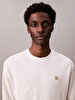 Erkek Waffle Badge Crew T-shirt
