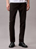 Erkek Slim Taper Black Oil Jean Pantolon