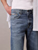 Erkek 90s Straight Jean Pantolon