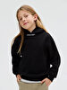 Erkek Çocuk Neck Embro Logo Sweatshirt