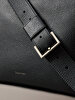 Erkek Micro Pebble Messenger Çapraz Çanta