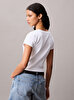 Kadın Woven Label T-shirt